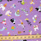 Kayo Horaguchi Favourite Thing Cotton Sheeting - Violet - 50cm