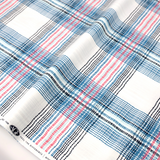 Art Gallery Fabric Dare Wafting Plaid Traced - Cotton - Half Yard - Nekoneko Fabric