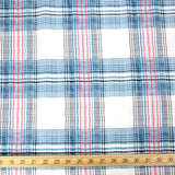 Art Gallery Fabric Dare Wafting Plaid Traced - Cotton - Half Yard - Nekoneko Fabric