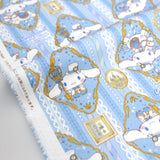 Sanrio Hello Kitty Cinamoroll My Prince Oxford Canvas - Blue - 50cm