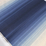 Kokka Ombre Stripes Cotton Linen Sheeting - Navy - 50cm