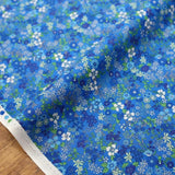 Kokka Floral 6 - Cotton Lawn - Light Blue C - 50cm