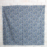 Kokka Floral 6 - Cotton Lawn - Grey Blue B - 50cm