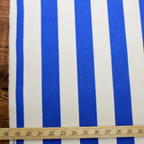 Sevenberry Large Wide Stripes #11 Canvas - Blue - 50cm