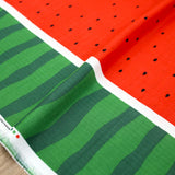 Kokka Watermelon Double Gauze - Red - 50cm