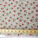 Kokka Retro Small Roses - Organic Cotton - Beige - 50cm