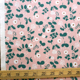 Kokka Petit Amis Floral - Cotton Oxford - Pink - 50cm