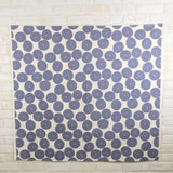 Kokka Muddy Works by Tomotake Anpan - Mortley Cross Soft Canvas - Grey Blue - 50cm