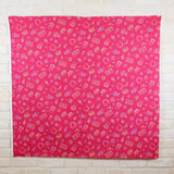 Kokka City Pop Girl Neon - Cotton Sheeting - Pink - 50cm