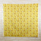 Kokka Yummy Fabric Ice Cream - Cotton Sheeting - Yellow - 50cm