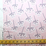 Nerida Hansen Tiny Garden Paraplue Flower Pink - Cotton Sateen - 50cm