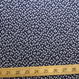 Cotton + Steel Rifle Paper Co Basics Tapestry Dots Cotton - Navy - Half Yard