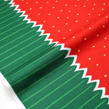 Kokka Customise Me Strawberry - Cotton Oxford Canvas - Red - 50cm