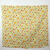 Sanrio Pochaco Citrus Plaid - Cotton Canvas - Mustard - 50cm