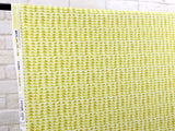Cotton + Steel Once Upon A Time Little Mountain Knits - Citron - half yard - Nekoneko Fabric