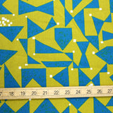 Kokka Echino Ground Canvas - Mustard - 50cm