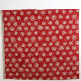 Kokka Echino Breeze Metallic Canvas - Red - 50cm