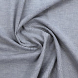 Kanayasu Yarn Dyed Cotton Linen Chambray Washer Finish - Blue - 50cm