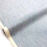 Kanayasu Yarn Dyed Cotton Linen Chambray Washer Finish - Light Blue - 50cm