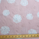 Warabi Floral Cotton Single Gauze - Pink - 50cm