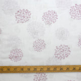 Warabi Floral Cotton Single Gauze - Beige - 50cm