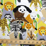 Kokka Home Decor Animals Cotton Oxford - Bright - 50cm