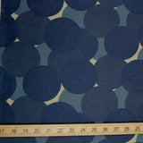 Kokka Rayon Linen Soft Canvas - Blue - 50cm
