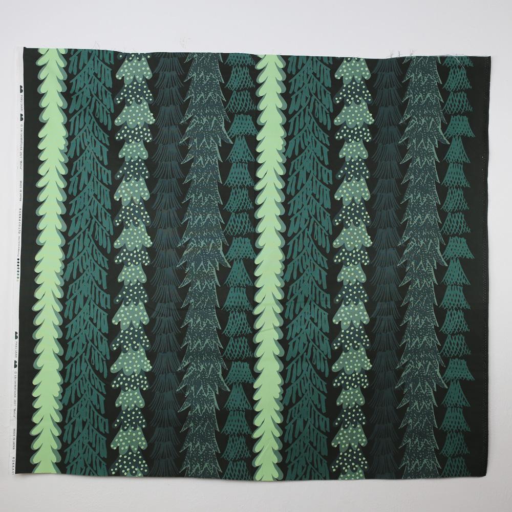 Kokka Pikku Saari Metsa Canvas - Emerald - 50cm