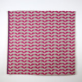 Kokka Echino Tsubaki Canvas - Grey Pink - 50cm