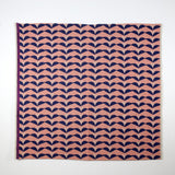 Kokka Echino Tsubaki Canvas - Pink - 50cm