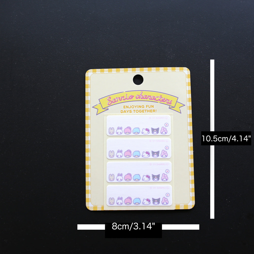 Sanrio Name Label Iron On / Stick On Wappen - Hello Kitty & Friends